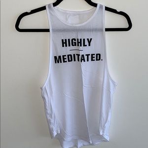 ✨Highly Meditated lululemon tank✨